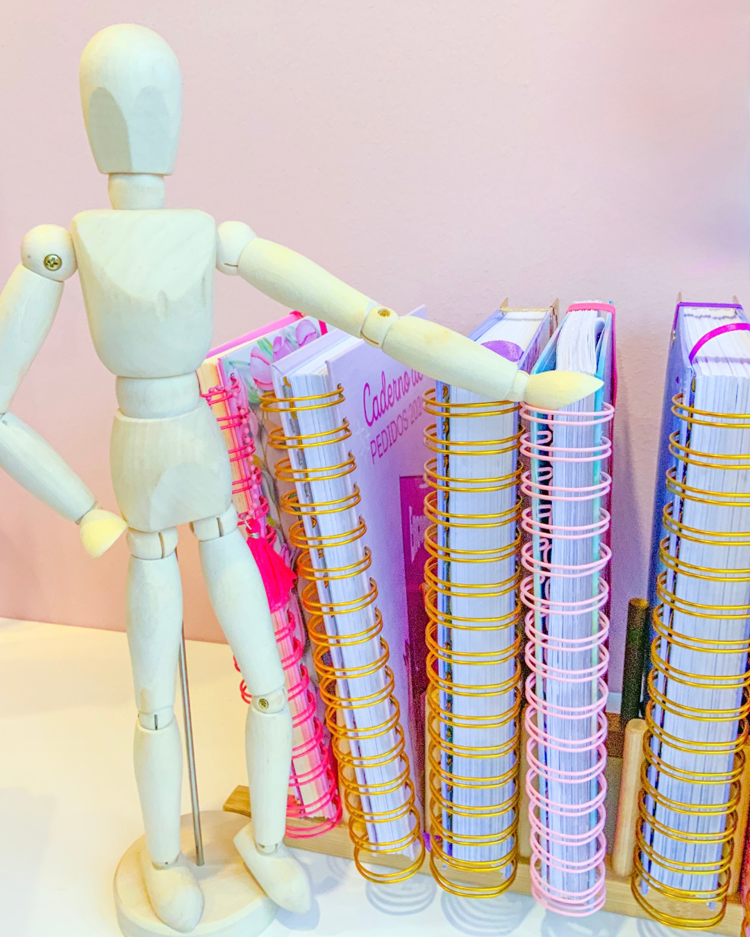 agendas planners personalizados 2026 pinkkyfy diário semanal bullet jounal
