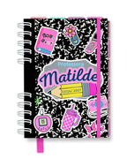 Agenda da Professora Personalizada Girly Pink 2026 2027
