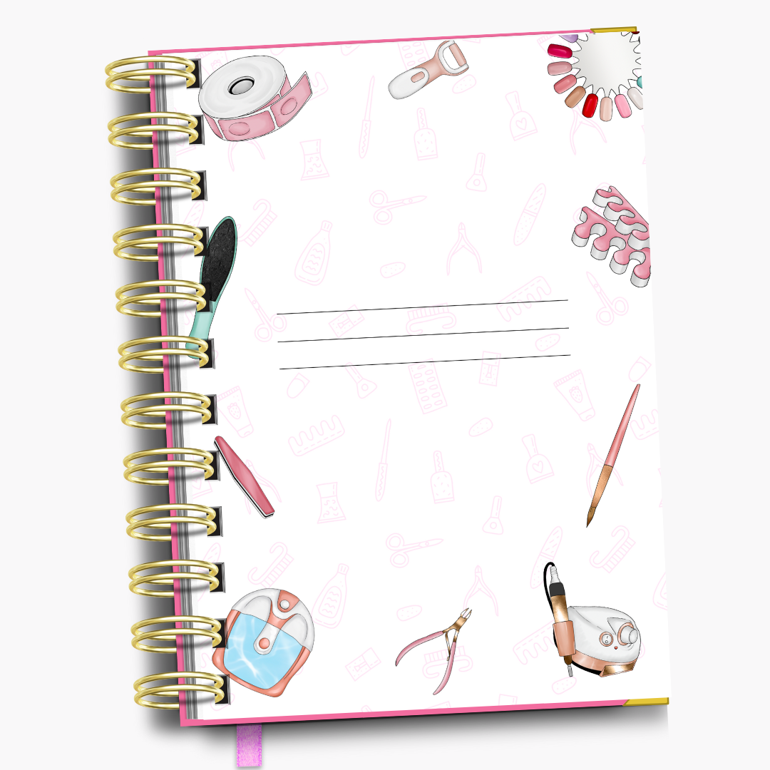 Agenda tema Nail Design Vista Semanal