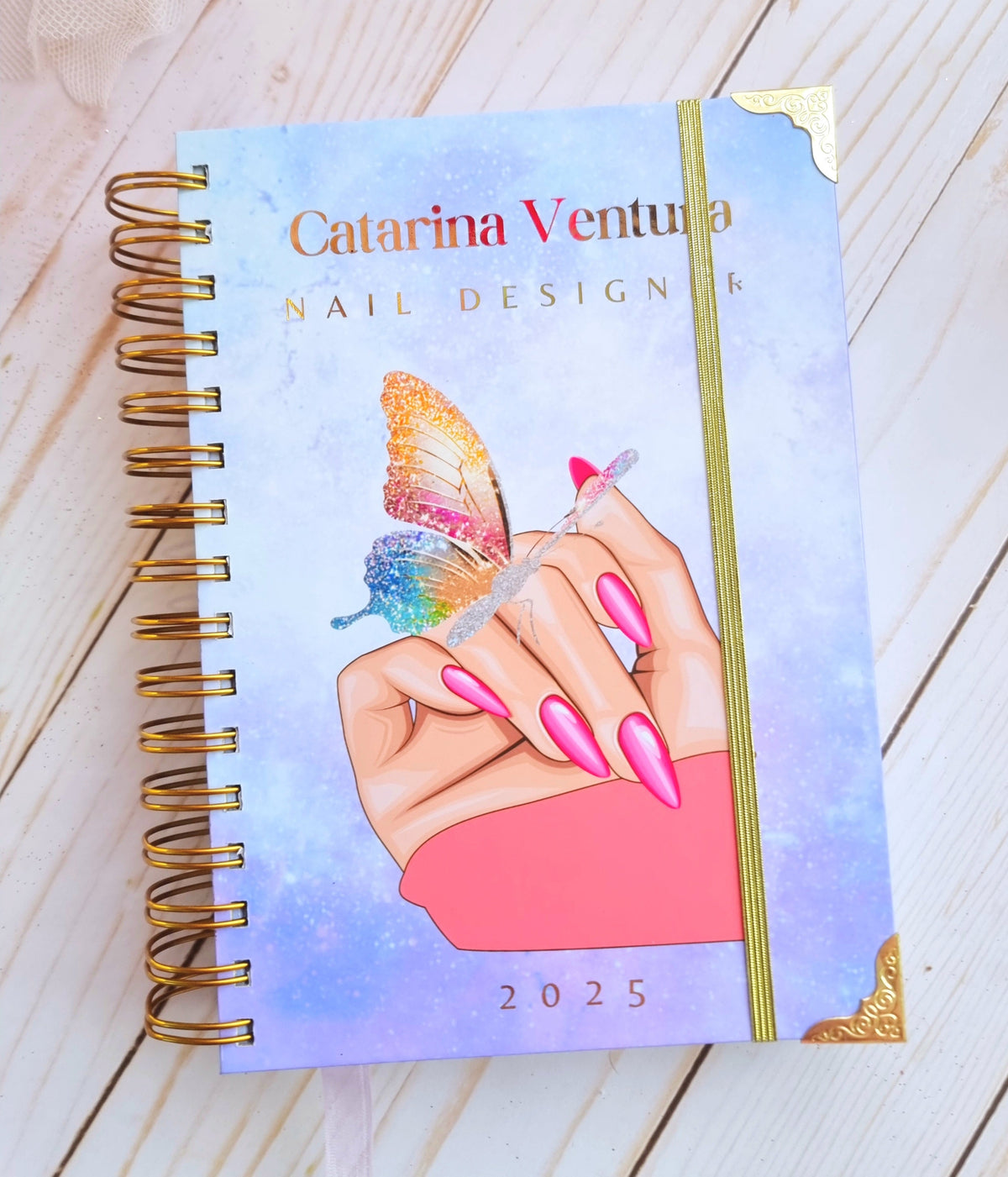 Agenda de marcações e agendamentos profissional capa Nail Designer