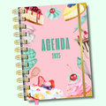 Agenda Tema Bolos Cake  2025 Semanal