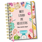 Caderno de Receitas A Alegria de Cozinhar
