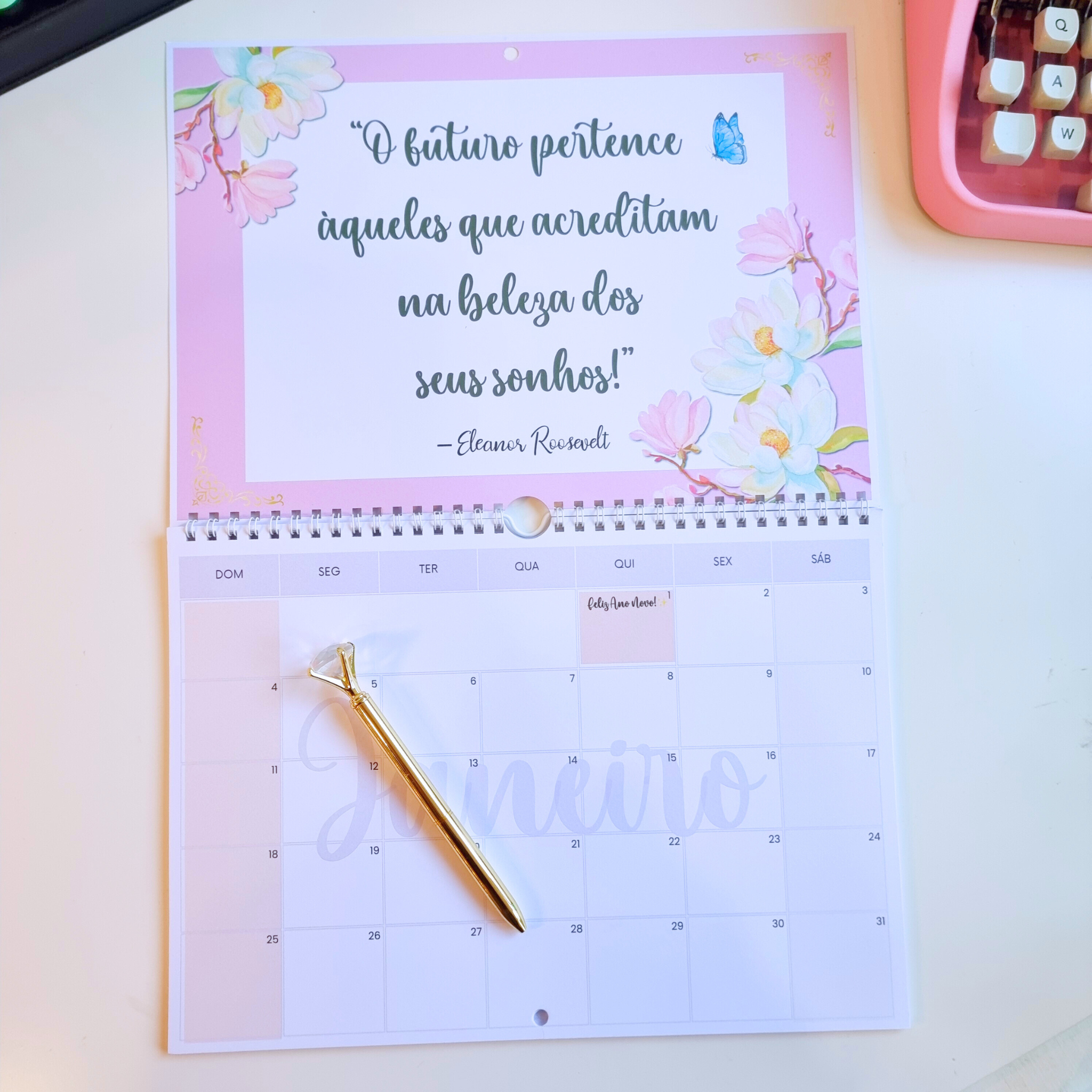 Calendário 2026 Jardim Encantado