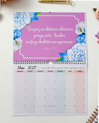 Calendário 2026/2027 Salmos Bíblicos