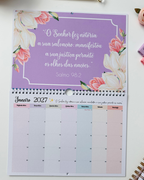 Calendário 2026/2027 Salmos Bíblicos