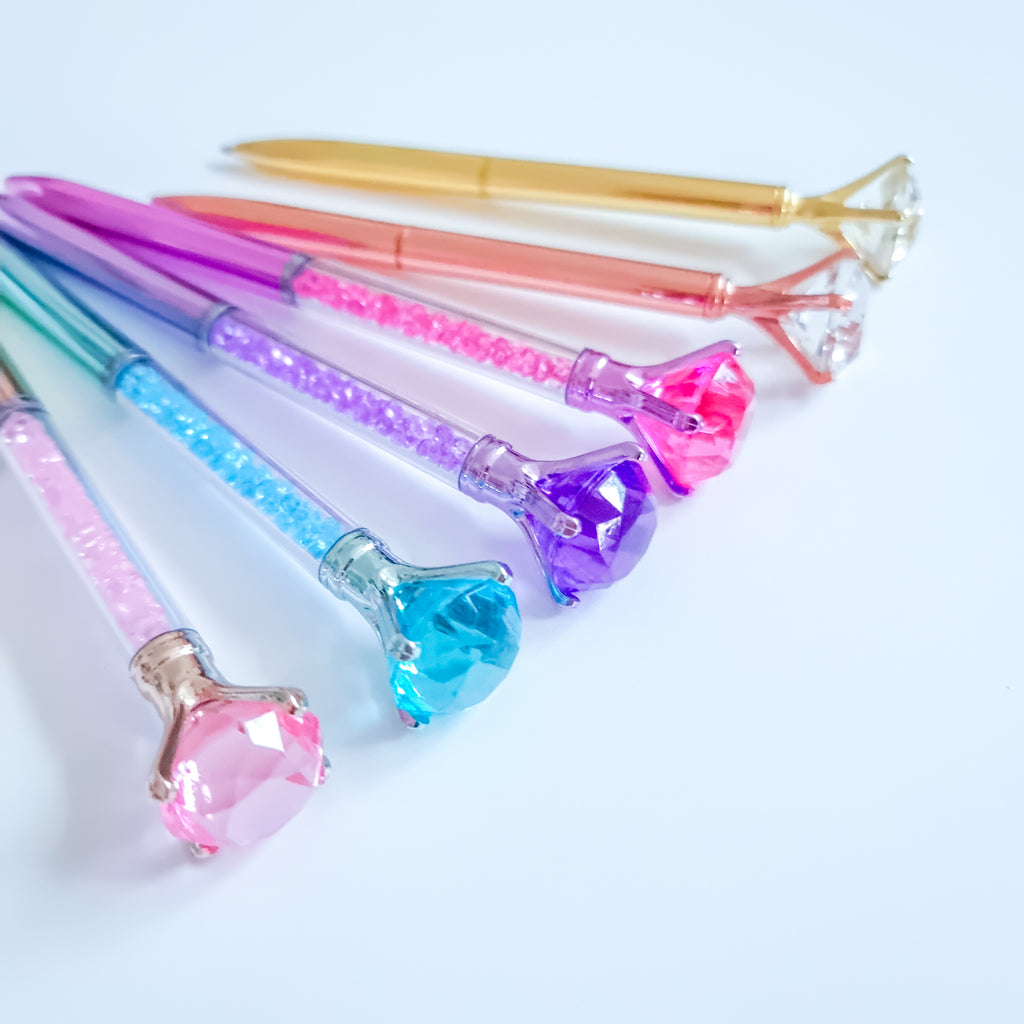 Caneta diamante cristal