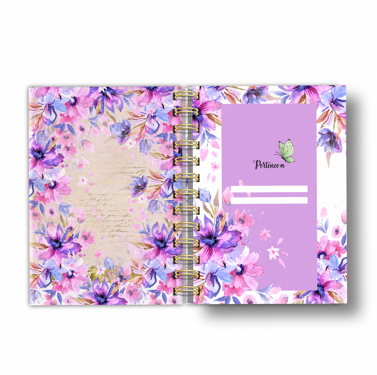 Agenda Love Vintage Lilac