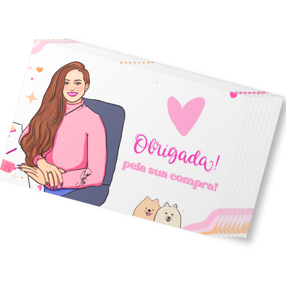 Cartão de Visita Personalizado (50 unidades)