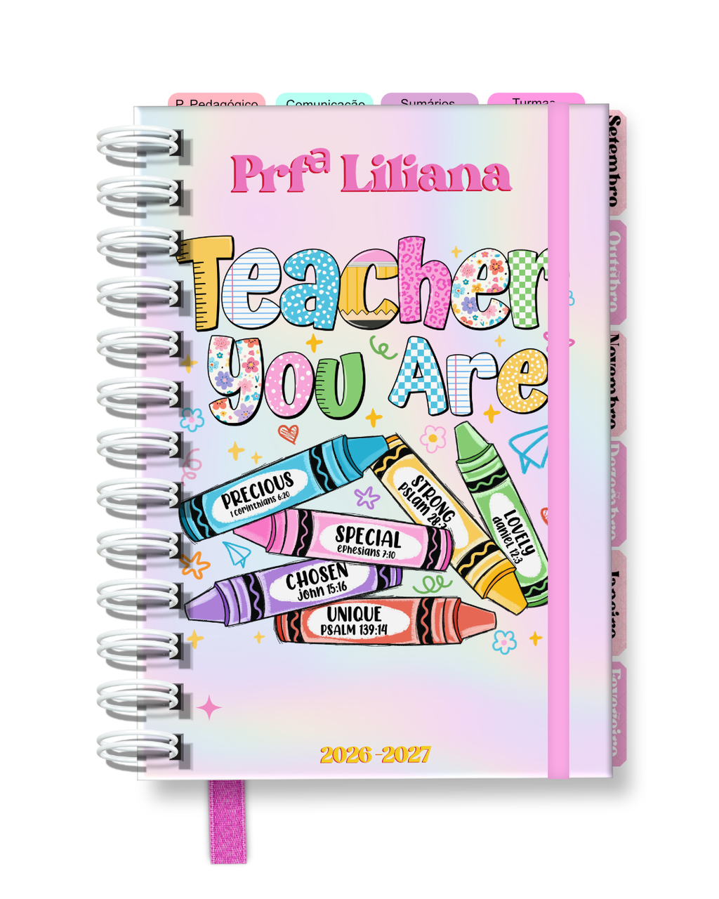 Agenda da Educadora Professora Liliana