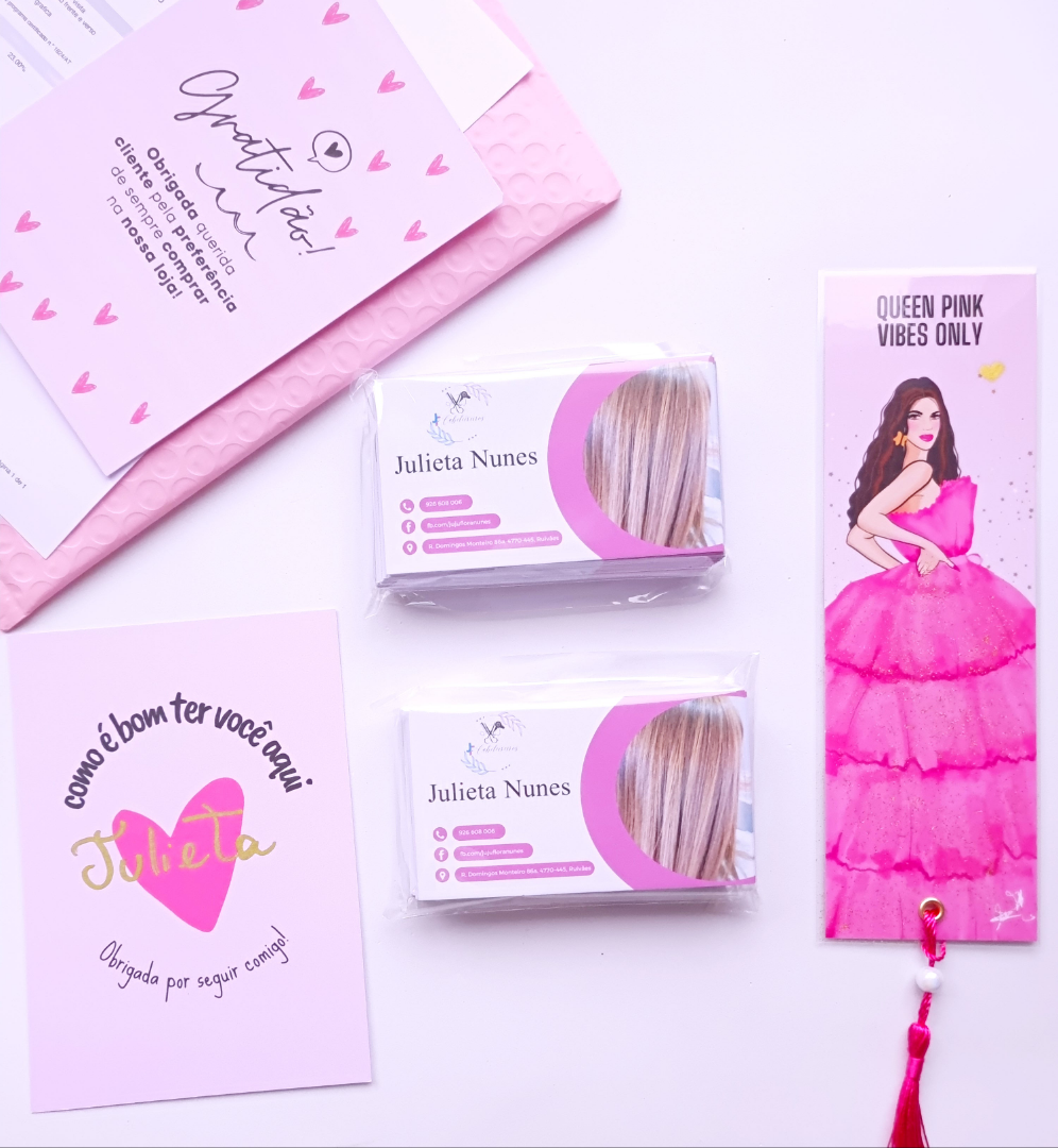 Cartão de Visita Personalizado (50 unidades)
