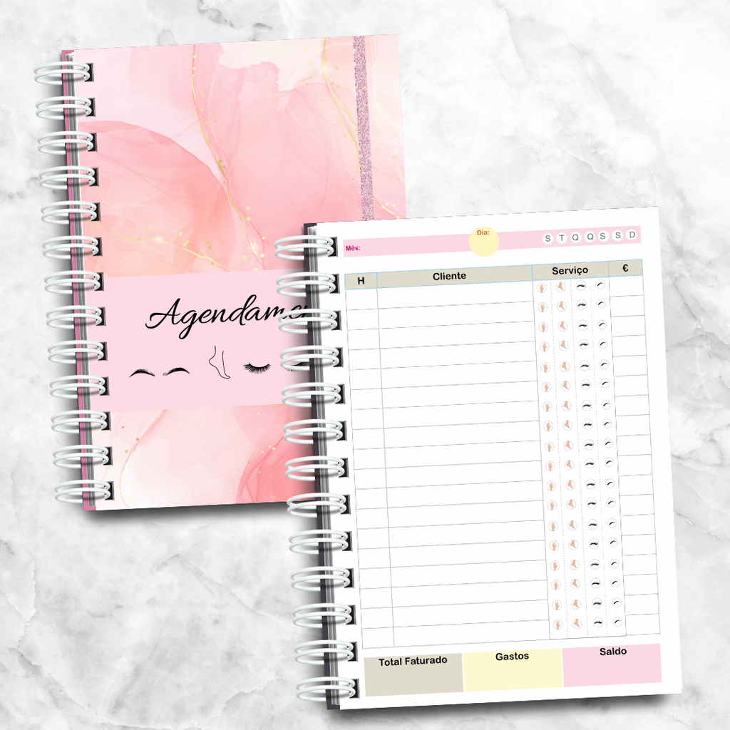 Planner de Agendamentos para Marcações de Clientes para vários tipos de serviços