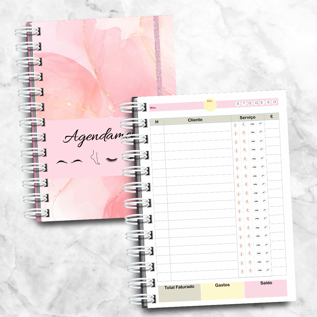 Planner de Agendamentos para Marcações de Clientes para vários tipos de serviços