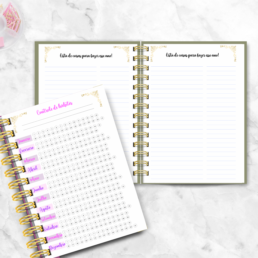 Agenda semanal vertical 2026