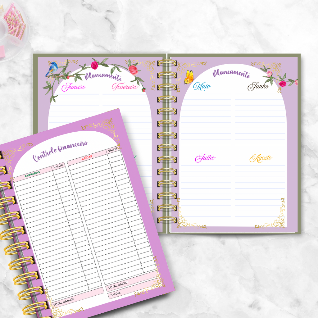 Agenda semanal vertical 2026