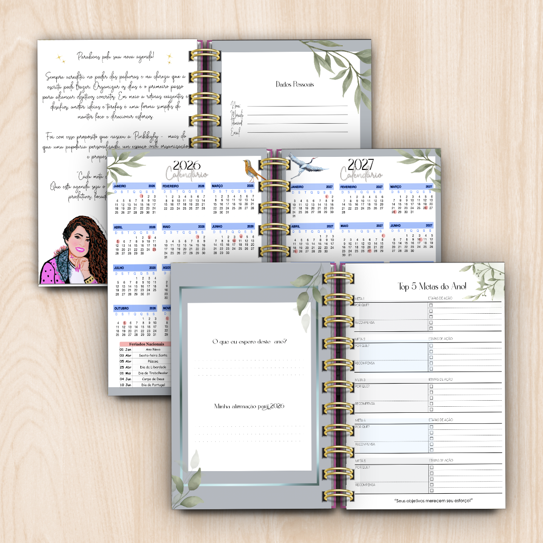 Agenda Diária 2026 Horizonte