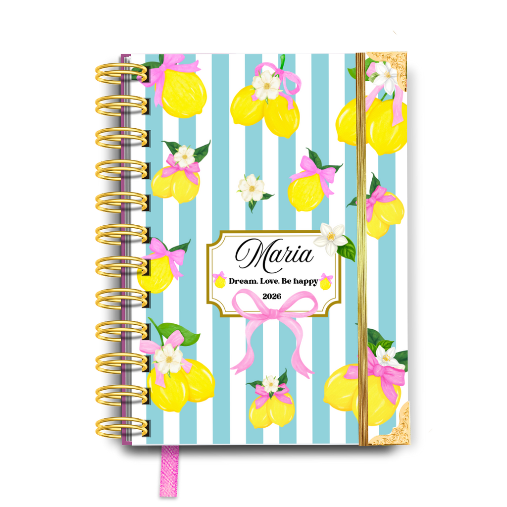 limão frutas amarelo rosa