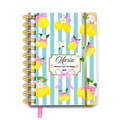 limão frutas amarelo rosa
