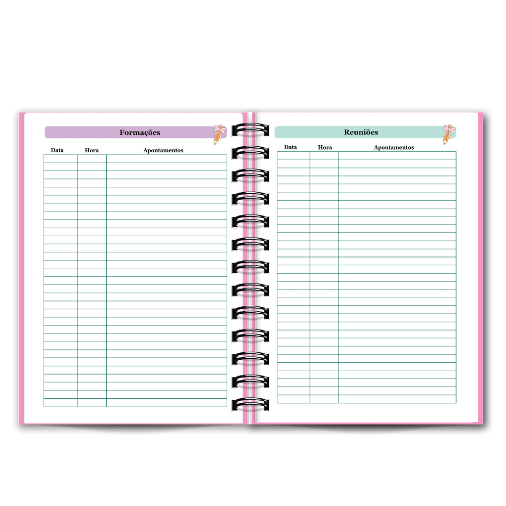 Agenda do Professor / Educadora / 2025-2026 Diária