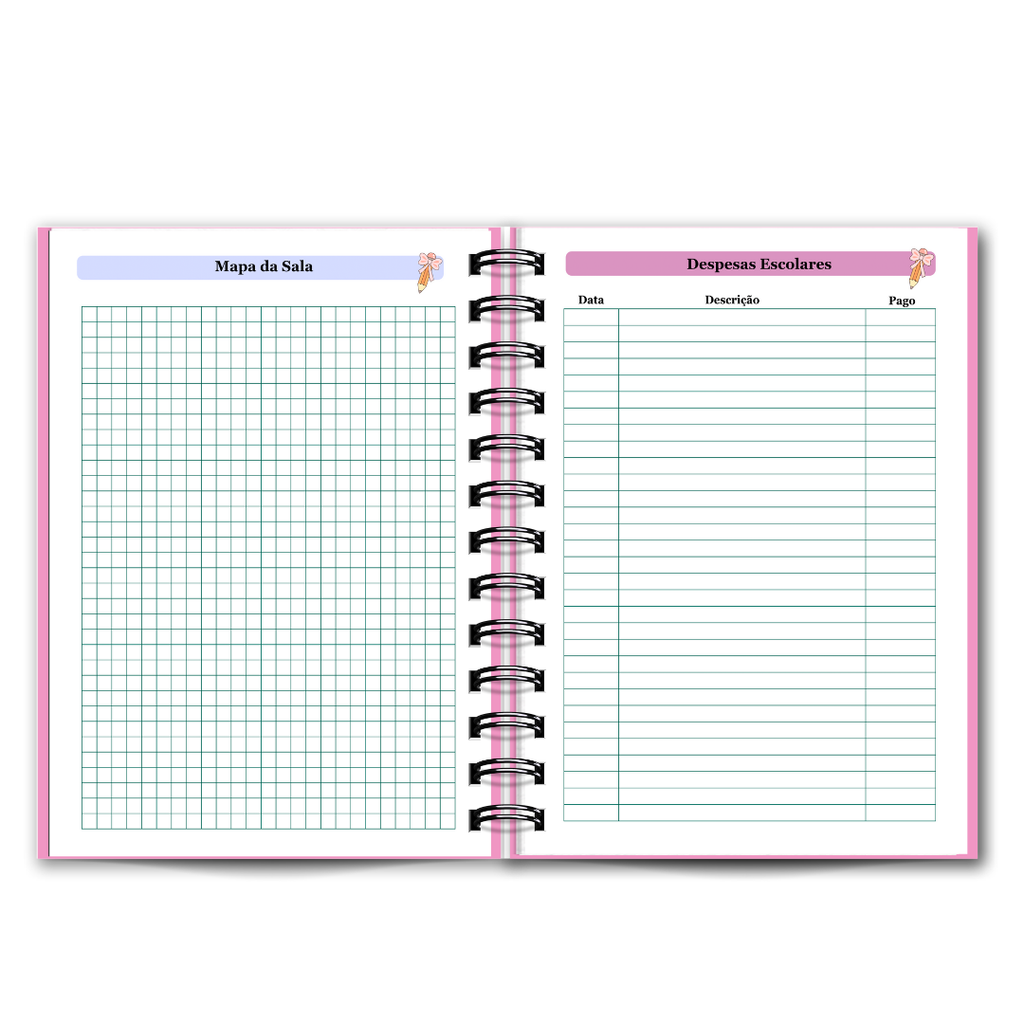 Agenda do Professor / Educadora / 2025-2026 Diária