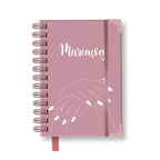 Agenda de marcações e agendamentos profissional rose