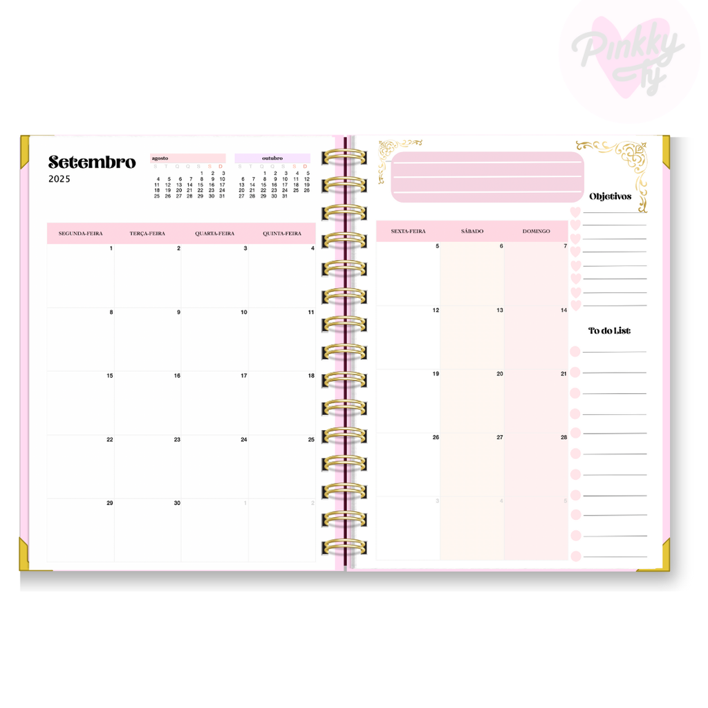 Agenda Diária Personalizada com Foto