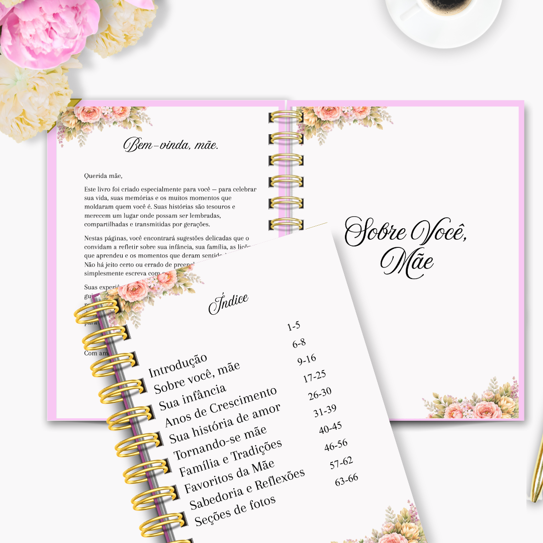 Diário guiado: Mãe, conta-me a tua história