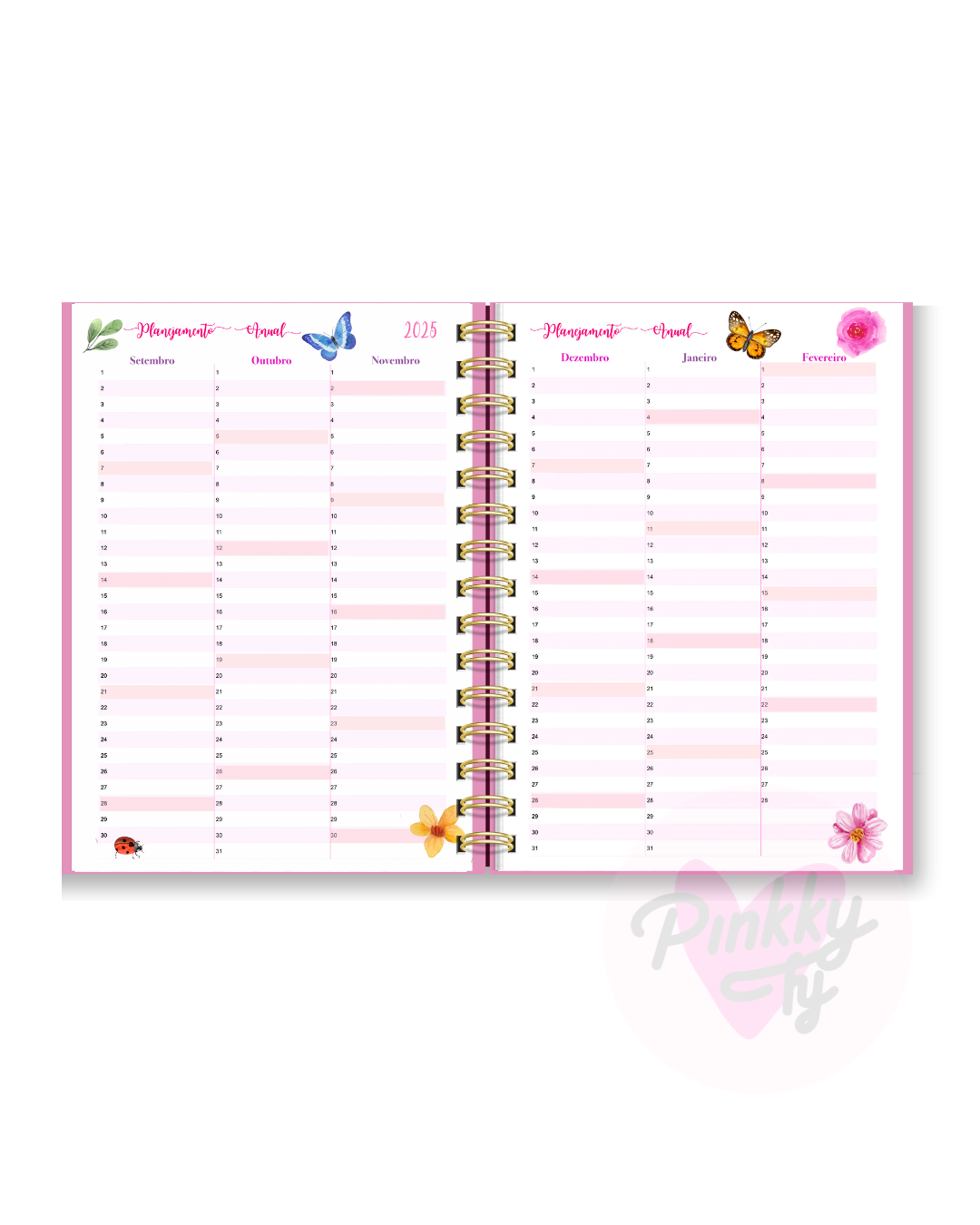Agenda Flores Semanal 2025/2026