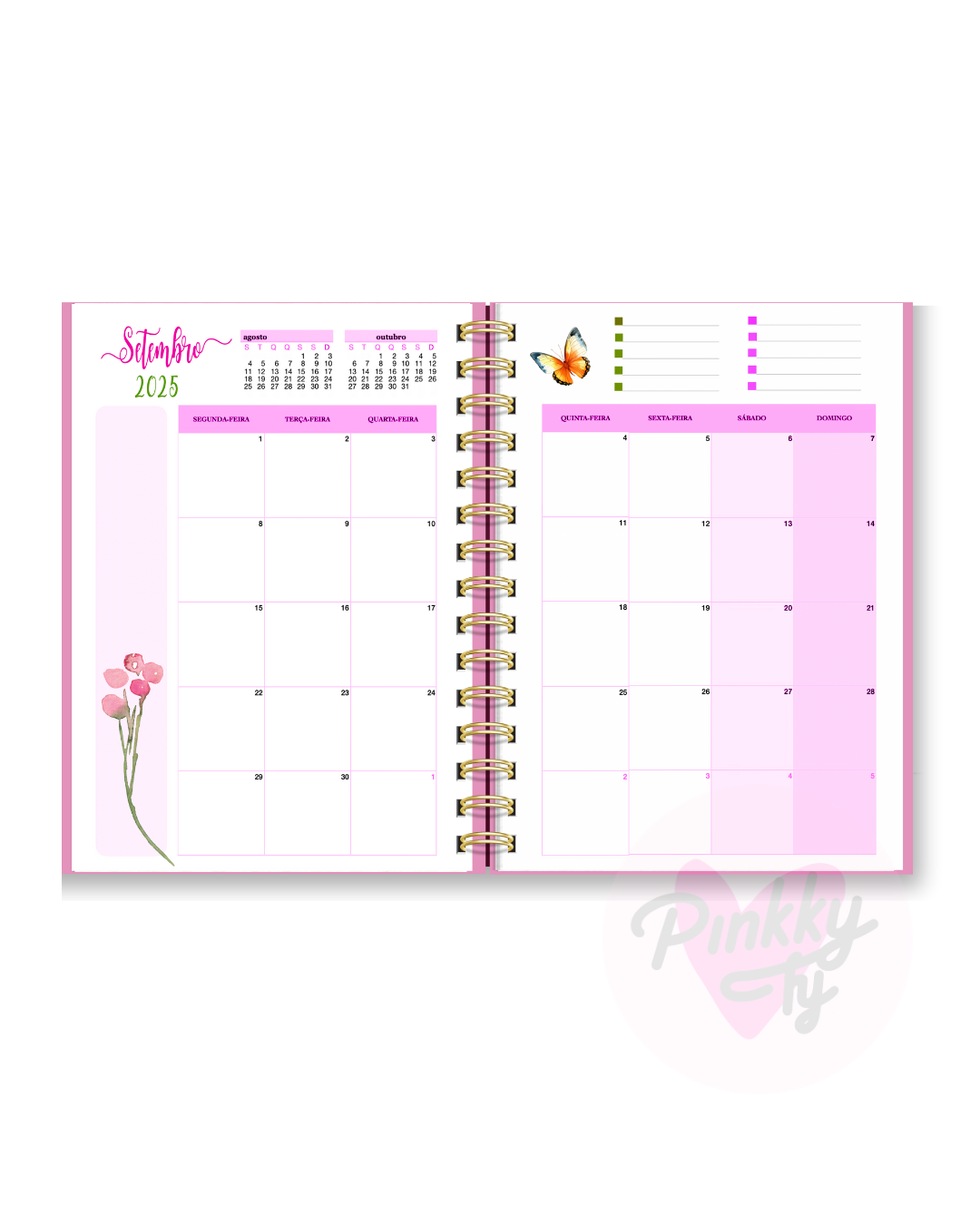 Agenda Flores Semanal 2025/2026