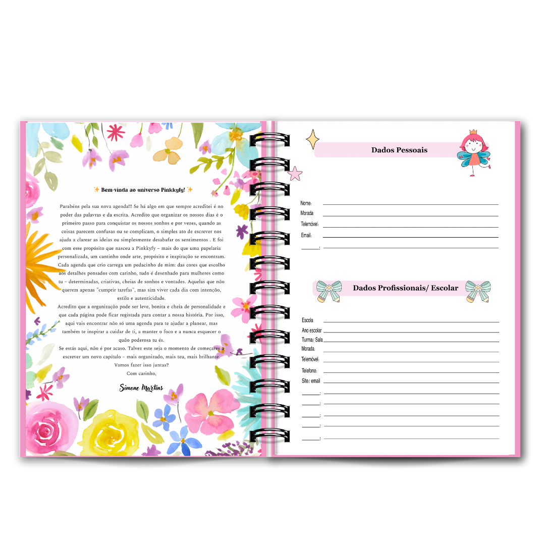 Agenda do Professor / Educadora / 2025-2026 Diária