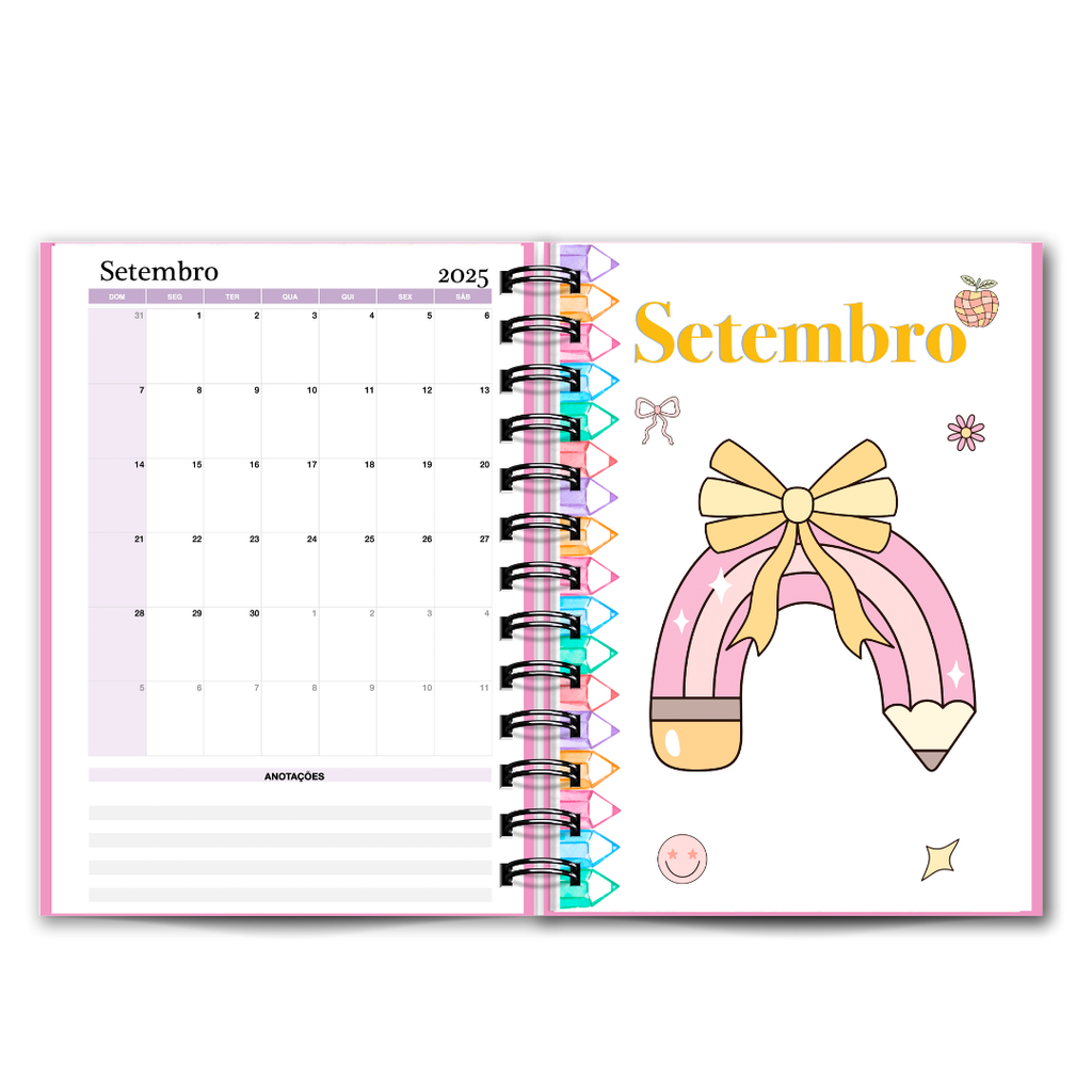 Agenda do Professor / Educadora / 2025-2026 Diária