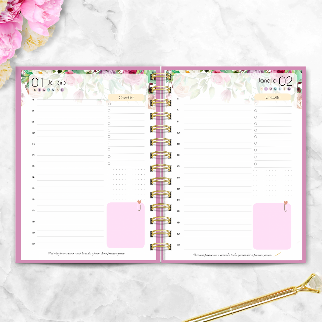 Agenda Diária Permanente Ana