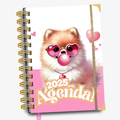Agenda semanal vertical Love Dogs