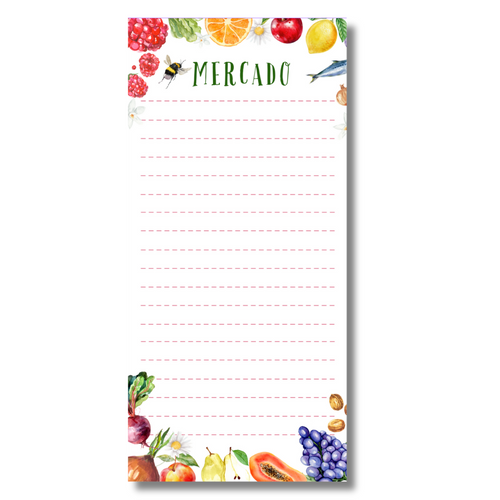 Bloco de notas Lista de compras