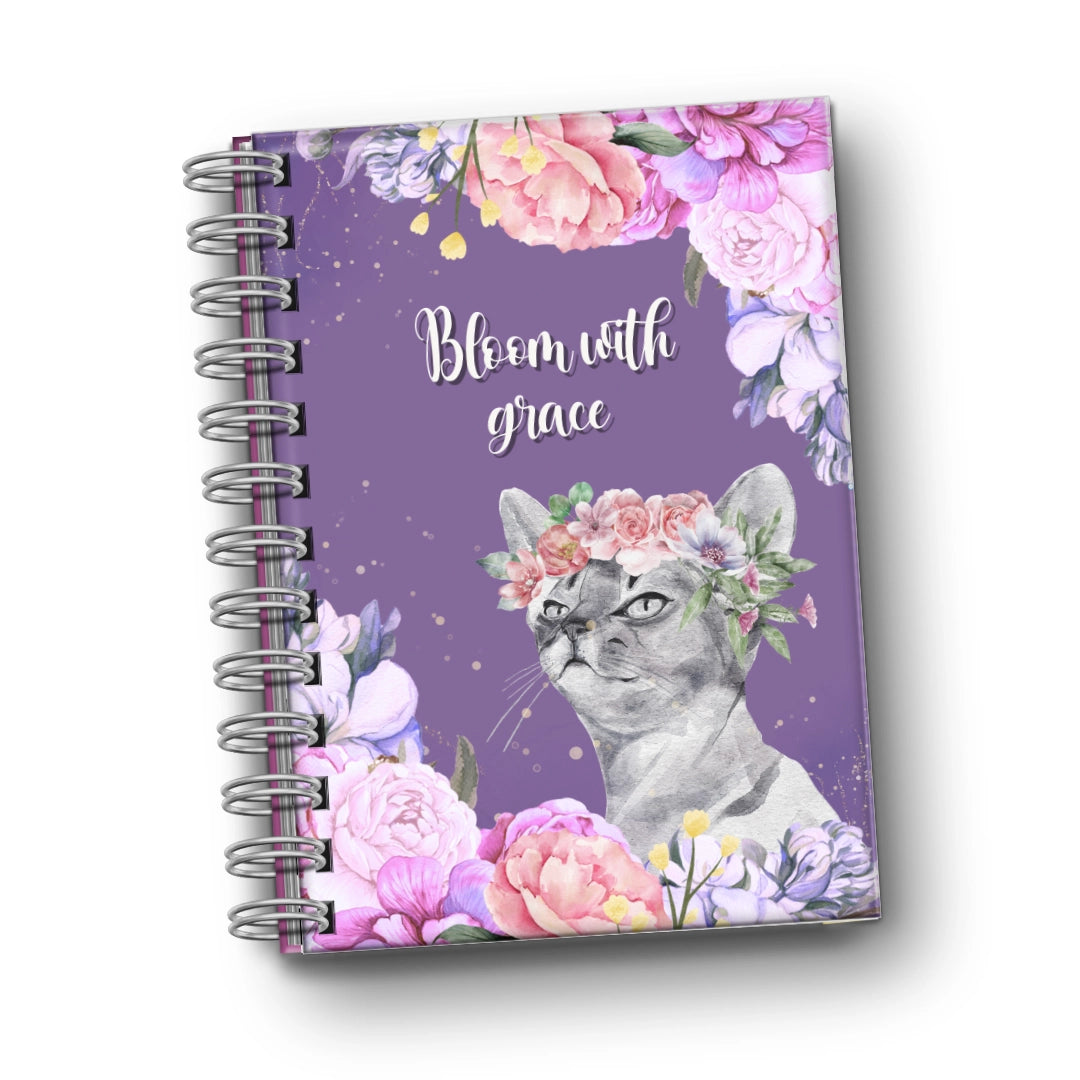 Caderno Bloom With Grace
