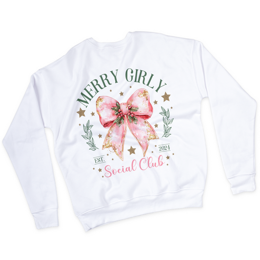 Camisola Personalizada Natal Girly