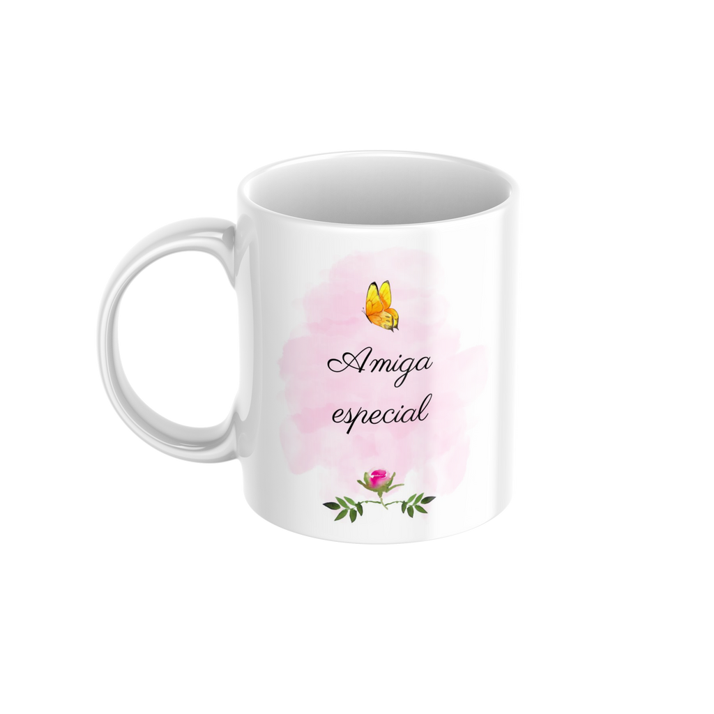 Caneca personalizada amiga especial monograma