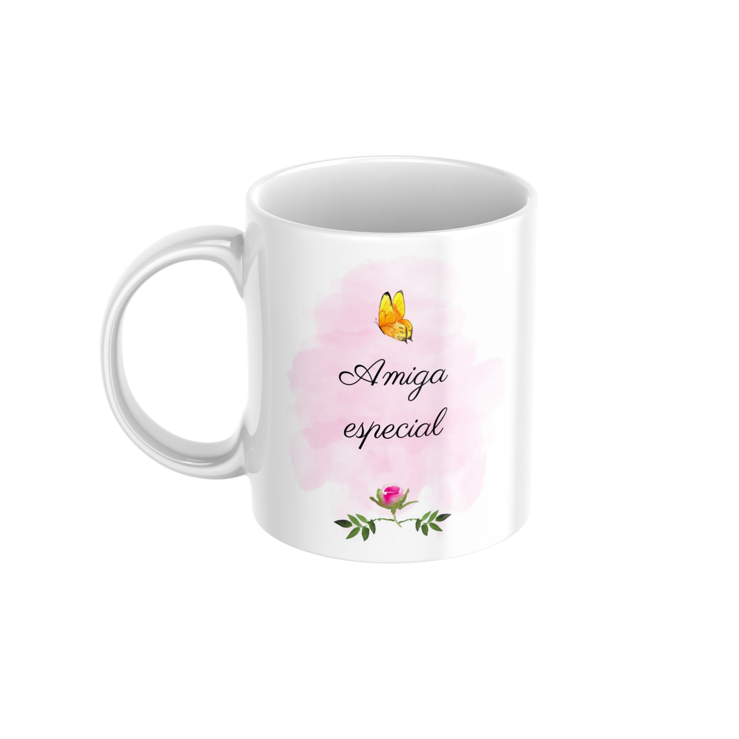 Caneca personalizada pequena borboleta