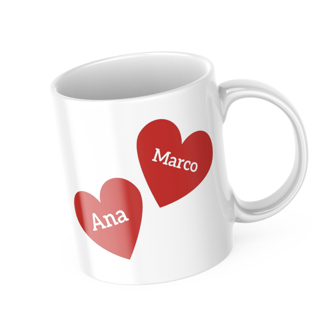 Caneca dia dos namorados Ursinho