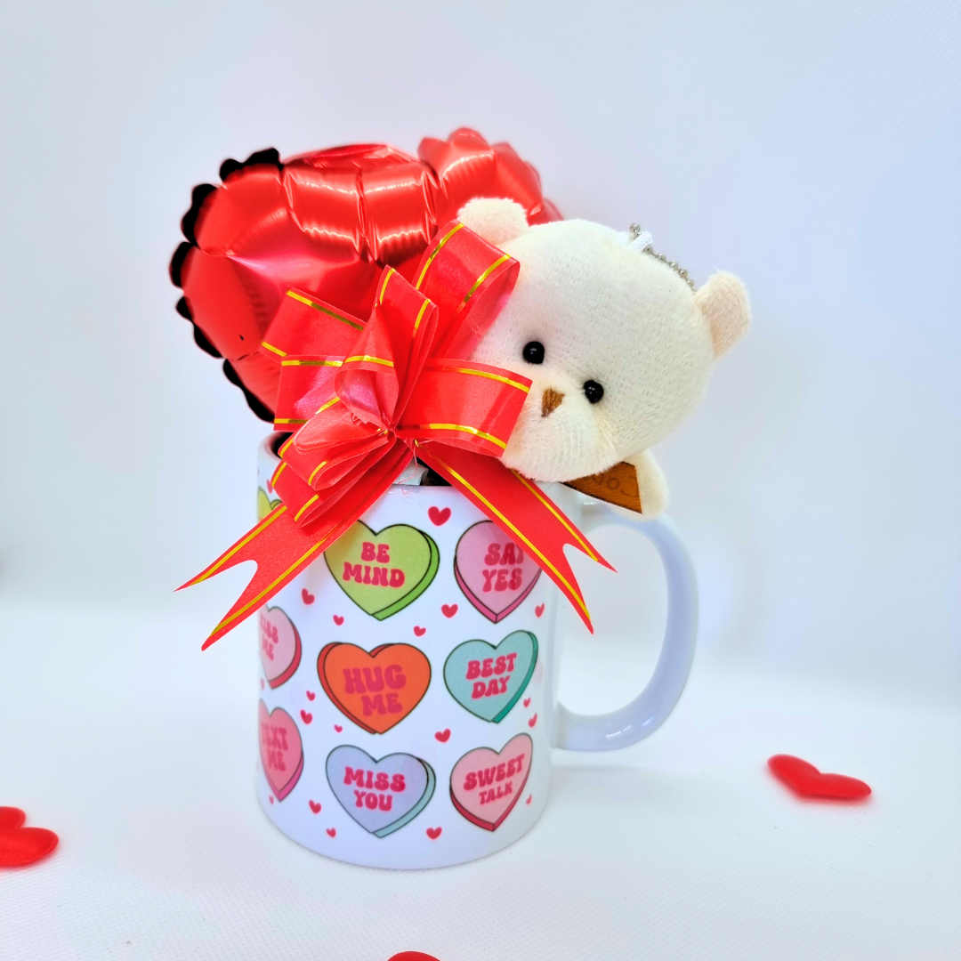 Caneca dia dos namorados Ursinho