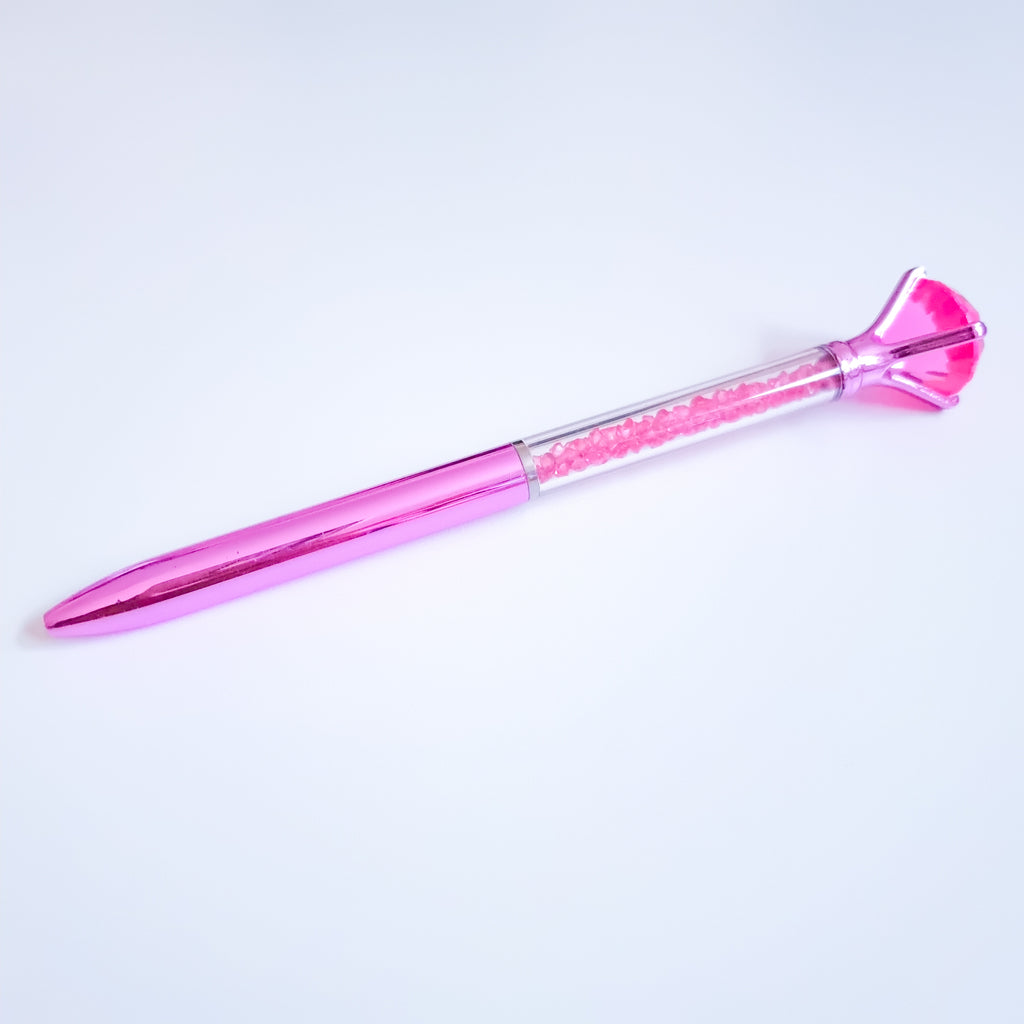 Caneta diamante cristal