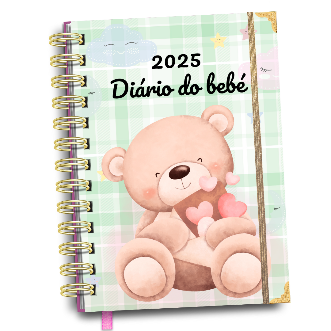 Diário do Bebé Ursinhos