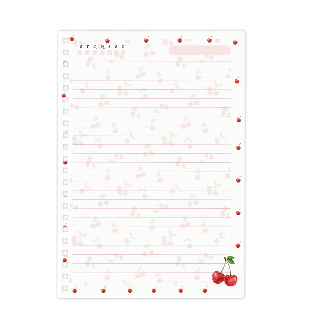 Caderno Cerejas