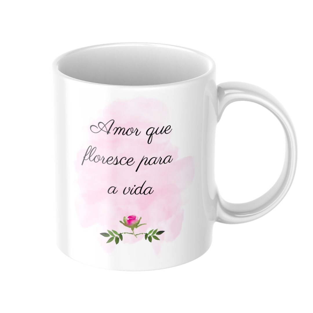 Caneca dia da mãe personalizada com foto